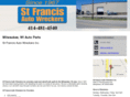 stfrancisautowreckers.com
