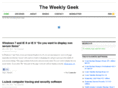 theweeklygeek.com