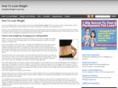 howtoloseweight4dummies.com