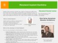 marylandimplantsdental.com