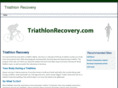 triathlonrecovery.com