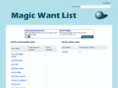 magicwantlist.com