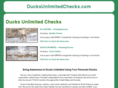 ducksunlimitedchecks.com