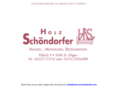 holz-schoendorfer.com