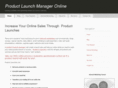 productlaunchmanageronline.com