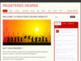 registereddegree.com