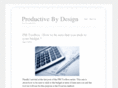 productivebydesign.net