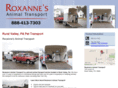 roxannesanimaltransport.com