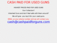 cashpaidforguns.com