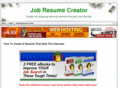 jobresumecreator.com