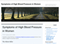 symptomsofhighbloodpressureinwomen.com