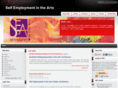 selfemploymentinthearts.com