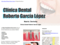 clinicadentalrobertogarcia.com