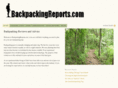 backpackingreports.com