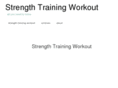 strengthtrainingworkout.org