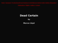 dead-certain.com