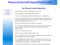 personal-growth-experiment.com