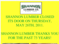 shannonlumber.com