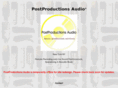 postproductionsaudio.com
