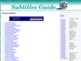 subtitlesguide.com