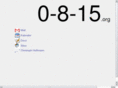 0-8-15.org