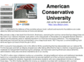 americanconservativeuniversity.com