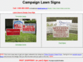 campaignlawnsigns.net