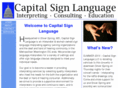 capitalsignlanguage.com