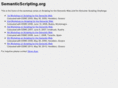 semanticscripting.org
