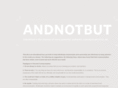 andnotbut.org