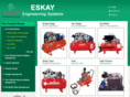 eskayaircompressors.com