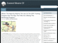 easiestmeansof.com