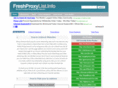 freshproxylist.info