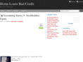 homeloansbadcredit.org