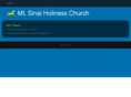 mtsinaiholiness.com
