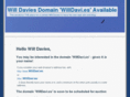 willdavi.es
