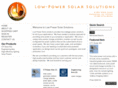 lowpowersolar.com