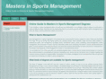 mastersinsportsmanagement.com