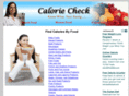 caloriecheck.info