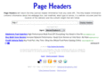 pageheaders.com