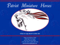 patriotminiaturehorses.com