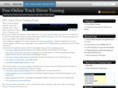 freeonlinetruckdrivertraining.com