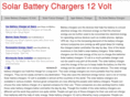 solarbatterychargers12volt.com