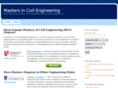 mastersincivilengineering.org