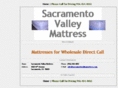 sacramentovalleymattress.com
