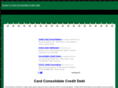 cardconsolidatecreditdebt.com