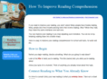 howtoimprovereadingcomprehension.com