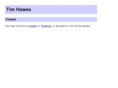 timhawes.com