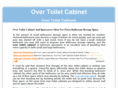 overtoiletcabinet.net