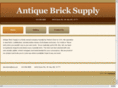 antiquebricksupply.com